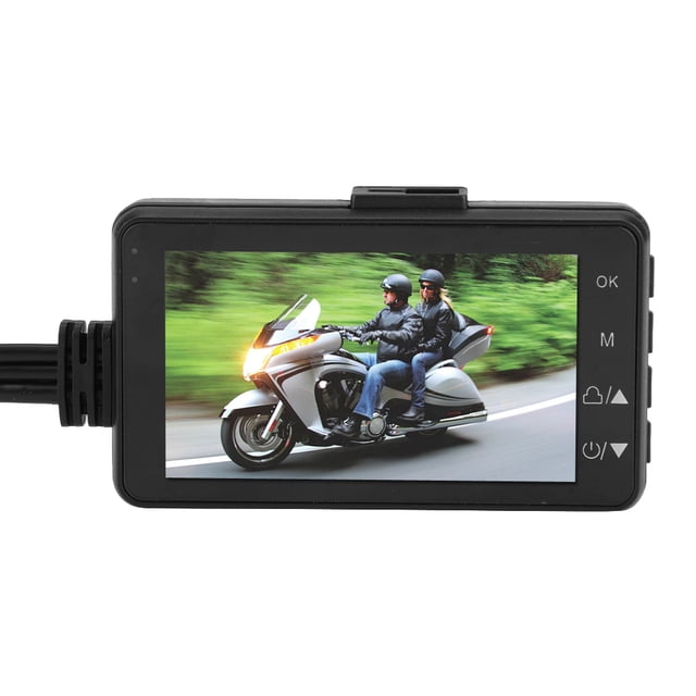 Cámara grabadora de vídeo 1080P para motocicleta HD DVR cámara de tablero de 120 grados