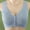 Blue, variant on Front Closure Wireless Bralette for Women Full Coverage Padded Bra No Underwire Plus Size Comfort Sleep Support Bra