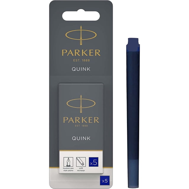 Cartuchos Para Pluma Fuente Parker Color Azul Parker Cartuchos de recargas