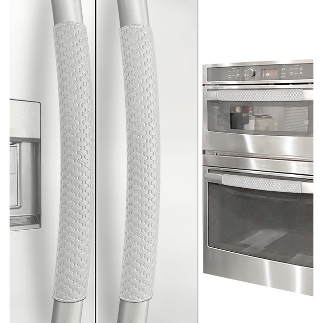 Fundas para manijas de refrigerador Luludamier, antideslizantes, 15 pulgadas, 4 unidades