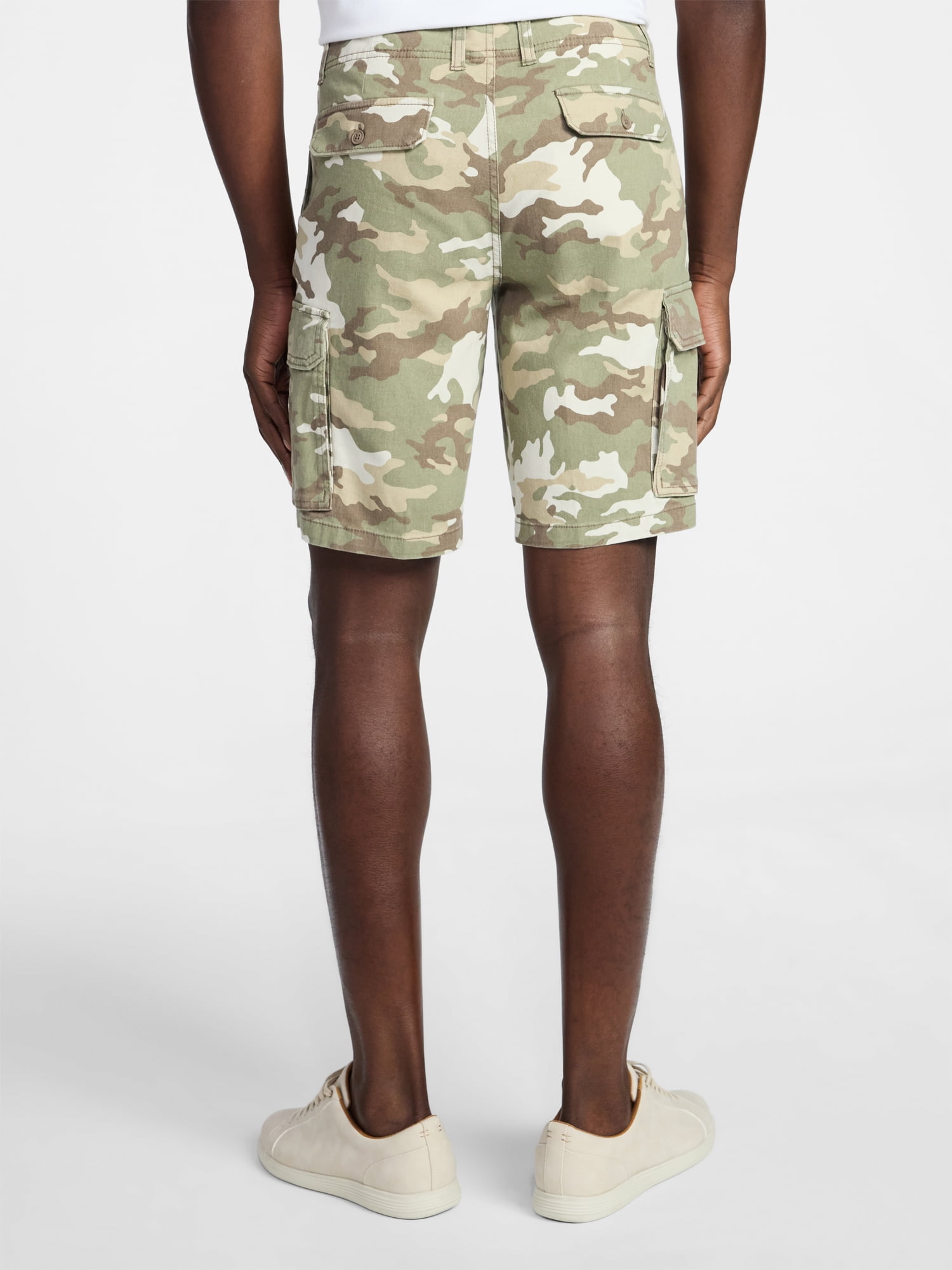George Men's & Big Men's Relaxed Fit Cargo Shorts, 10" Inseam, Sizes 30-46