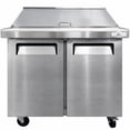 thumbnail image 3 of Mega 36" Commercial Sandwich Prep Table Refrigerator | NSF Certified | 33–40°F | R290, 9 Cu.Ft. with Cutting Board Refrigerator, 3 of 27