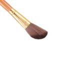 thumbnail image 6 of 9 Pcs Makeup Brush Set Contour Concealer Blush Nylon Plastic Metal Handle Orange Gold Tone Brown, 6 of 7