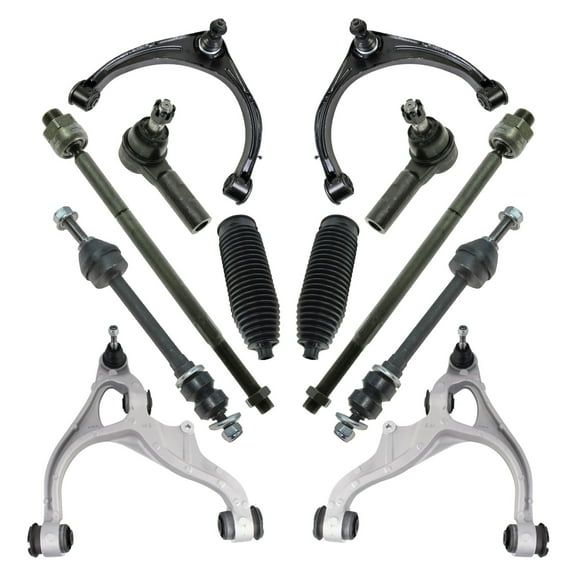 TRQ Front Steering & Suspension Kit Fits 2009-2010 Dodge Ram 1500 11-12 Ram 1500 PSA34382