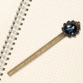 thumbnail image 3 of Virgo Reading Accessories: Lace Bookmark in Antique Bronze - a Gift for Book Lovers!, 3 of 5
