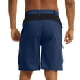 thumbnail image 4 of Havenre Men's Hiking Cargo Shorts Summer Quick Dry Golf Outdoor Work Tactical Shorts with Multi Pocket for Fishing Travel Dark Blue XXL, 4 of 7
