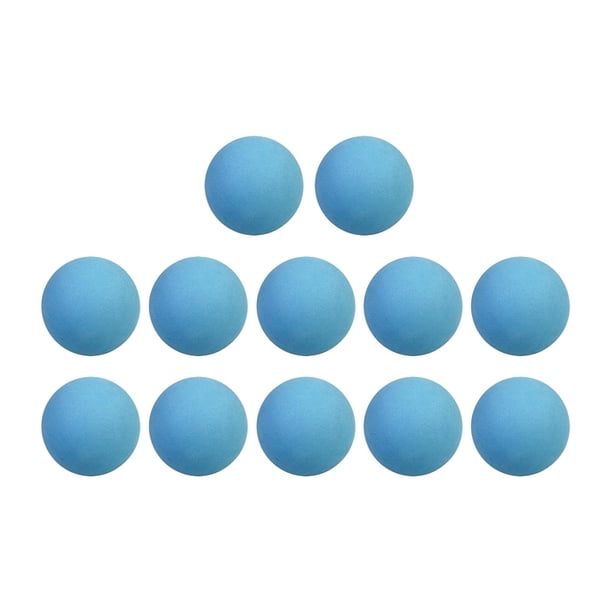 Pelotas de Golf de espuma EVA para niños, pelotas para practicar Golf, juguete elástico, pelota de ejercicio para interior y exterior, manualidades, p Azul
