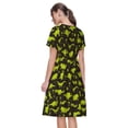 thumbnail image 2 of Bixox Robe d'Été à Manches Courtes pour Femmes Robe Ample Longueur Genou avec Poches-Dinosaures Mignons (2), 2 of 7