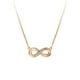 thumbnail image 1 of Collar Amor Infinito Swarovski Oro 14k Lam para Dama dorado Unitalla, 1 of 8
