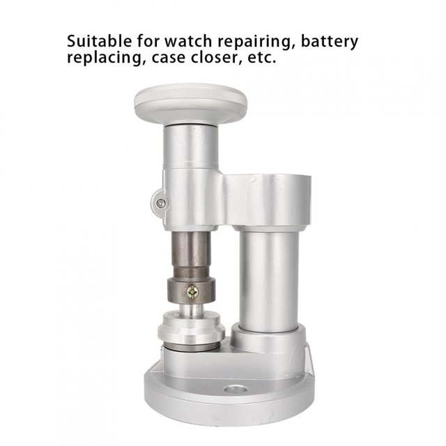 Watch Battery Replace Watch Case Press, Watchmaker Press, For Home Use Watchmaker Close Snap Off Capper Dies/Moulds