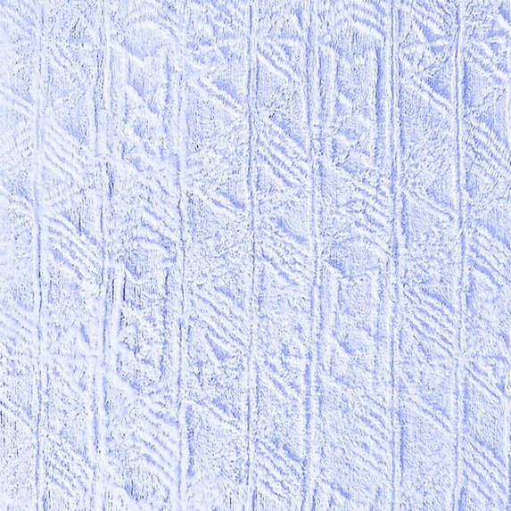 Ahgly Company Machine Washable Indoor Square Solid Blue Modern Area Rugs, 4' Square