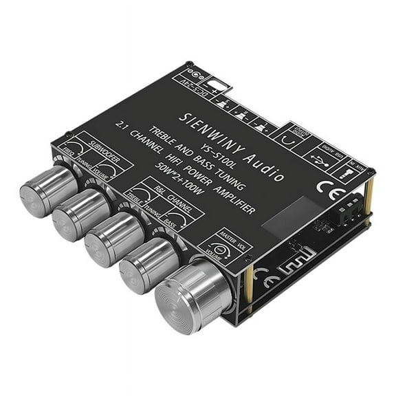 -S100L 2.1 Channel Bluetooth Audio Amplifier Board Module 50X2 100W
