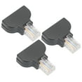 thumbnail image 5 of 3 juegos RJ45 macho a conector de terminal de tornillo de 8 pines conector adaptador para AV Digital, 5 of 5