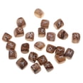 thumbnail image 1 of Juego de piedras rúnicas de cristal de Gemsone talladas a mano de 25 piezas para Heart PeaceCalm Wicca 1 perfke Piedra de la Runa, 1 of 9