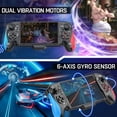 thumbnail image 3 of Manettes Switch, une Pièce Joy Pad de Remplacement pour Manette Switch Pro, Télécommande Adaptée aux Gros Joueurs avec Fonction TURBO Réglable, 3 of 6