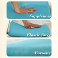 thumbnail image 4 of Potrochi Square Seat Cushion, Water-Resistant Square Patio Seat Cushions, Super Soft Bar Stool Square Seat Cushion, Indoor Seat Cushions Pillows with Ties Thick Soft Seat Cushion, 4 of 6