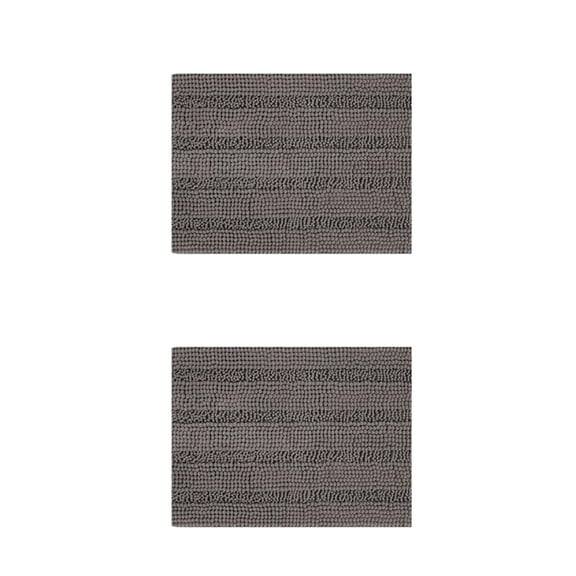 Billuyoard Alfombrilla de baño antideslizante, seguro y elegante con alfombra de baño fácil de limpiar, alfombrilla de suelo de chenilla Type3 NO3