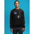 thumbnail image 2 of NASA Nasa 3D Astronaut Sweatshirt Men -NASA Designs, Male 5X-Large, 2 of 4
