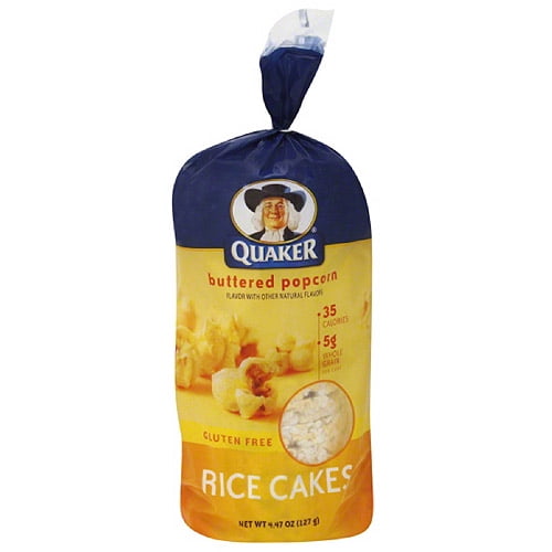 ***Discontinued by Kehe 09_01***Quaker Buttered Popcorn Rice Cakes, 4.