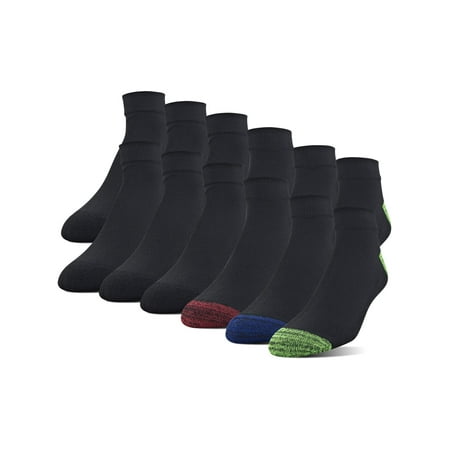 Gildan Adult Men's Half Cushion Terry Foot Bed Low Cut Casual Socks, OS One Size, 12-Pack