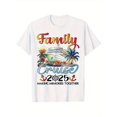 thumbnail image 2 of MEN Family Cruise 2025 Matching T-Shirt -100% Cotton, White Round Neck, 2 of 7