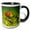 Black/White, variant on 3drose, British Columbia, Adams River. Sockeye Salmon Migrating -cn02 Glu0015 - Gary Luhm, 15oz Mug