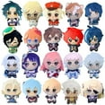thumbnail image 2 of 20 Style 10CM Impact Tartaglia Zhong Li Kokomi Eula Raiden Shogun Plush Pendant Toy Doll Mini Keychain Backpack for Gift, 2 of 5