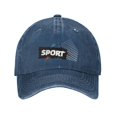 thumbnail image 2 of ZICANCN Mens Hats Unisex Baseball Caps-Motion Abstract Hats for Men Baseball Cap Western Low Profile Hats Fashion, 2 of 6