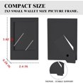 thumbnail image 4 of czcpp-Mini Photo Frame for Instax Mini 12/11/SE/EVO/99/40 3-Inch Instant Mini Film for Classic Polaroid 2.15x3.4-Inch Frame with DIY Magnetic Stickers - Black (10Pack), 4 of 4