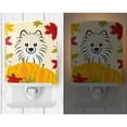 thumbnail image 2 of Caroline's Treasures BB2013CNL Pomeranian Thanksgiving Ceramic Night Light, 6x4x3", multicolor, 2 of 2