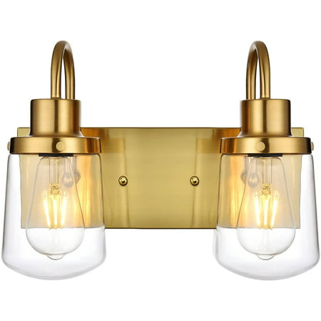Bathroom Vanity Light Fixtures In, Brushed Brass Light Fixtures Bathroom