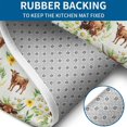 thumbnail image 4 of White Highland Cow Daisy Flower Pattern Bathroom Rugs Sets 3 Piece,Toilet Cover Set,Absorbent Non Slip Bathroom Mats Sets with U-Shaped Contour Rug Toilet Rug Set, 4 of 5
