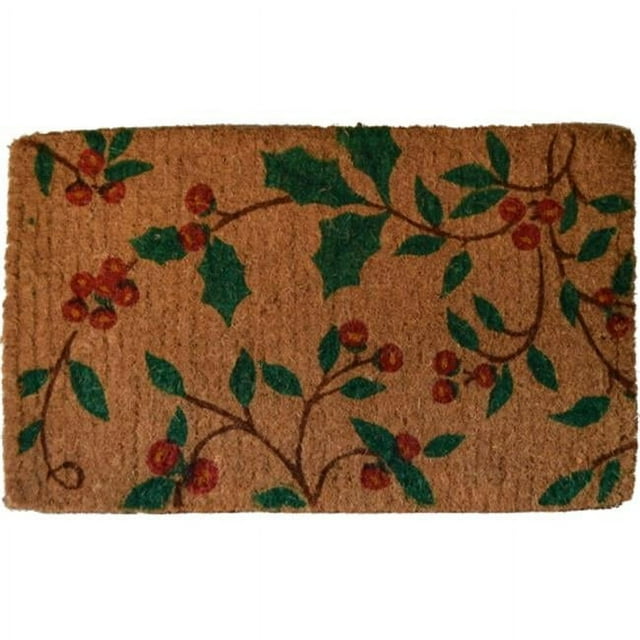 Imports Decor 685TCM Holly Princess Welcome Mat