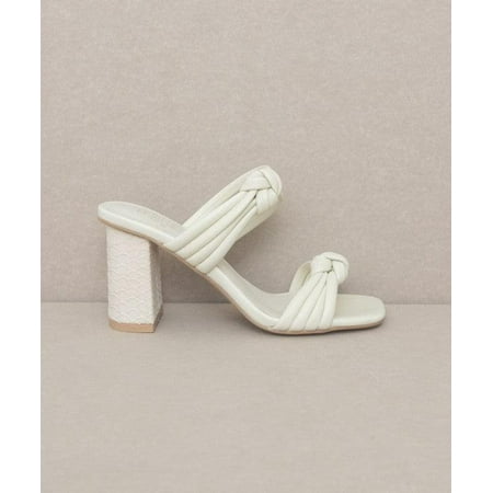 

Womens Shoes Style No. Raquel - Strappy Knot Heel