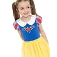 thumbnail image 2 of Disney Princess Toddler Girls Snow White Puff Sleeve Cosplay Tutu Dress, Sizes 12 Months-5T, 2 of 14