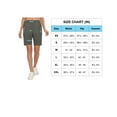 thumbnail image 3 of Little Donkey Andy Women's 9 Inches Shorts for Hiking Golf Travel Lightweight Quick Dry Carbon Heather XS, 3 of 7