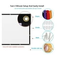 thumbnail image 4 of Projector Screen Portable Projection Screen 100 Inch 120 Inch 150 Inch 16:9,Outdoor Movie Screen For Travel Home Theater ,Easy to Use, 4 of 5