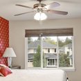 thumbnail image 5 of Ceiling Fan Pull Chain Extender, 13.6-inch Extra Long with Decorative Frosted Glass Bulb and Fan Cord, Fit Standard 3mm Diameter Ceiling Fans and Light Fixtures Factory Pull with Connector,Silver, 5 of 5