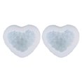 thumbnail image 2 of Yuarrent Molde de corazón 3D y molde de rosa para regalos del Día de San Valentín molde de de silicona con forma de corazón de rejilla Cocina y Comedor S, 2 of 4
