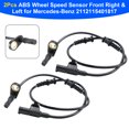 thumbnail image 1 of 2Pcs ABS Wheel Speed Sensor Front Right & Left for Mercedes-Benz 2112115401817, 1 of 11