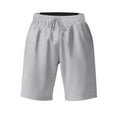 thumbnail image 2 of Youmylove Comfort Mens Shorts Men's Summer Fashion Solid Color Loose Shorts Jogging Casual Cloud Short Pants Comfy Work Shorts, 2 of 7