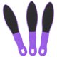 thumbnail image 1 of PPhtony 3 limas para pies removedor de callos con papel de lija de doble cara, raspador de pies reutilizable, herramienta de pedicura, escofina para pies, kit multiusos para el cuidado de los pies par, 1 of 5