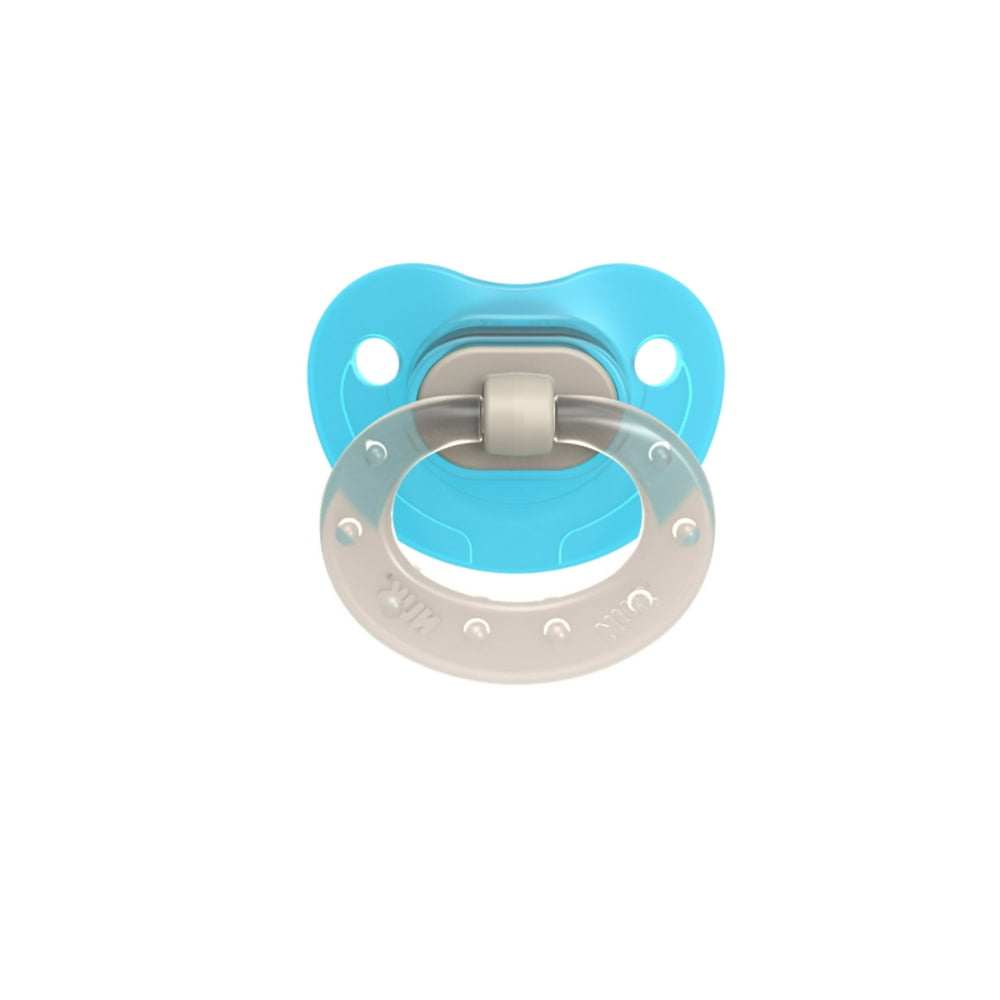 NUK® Translucent Pacifier, 06 months, 2pk, Neutral