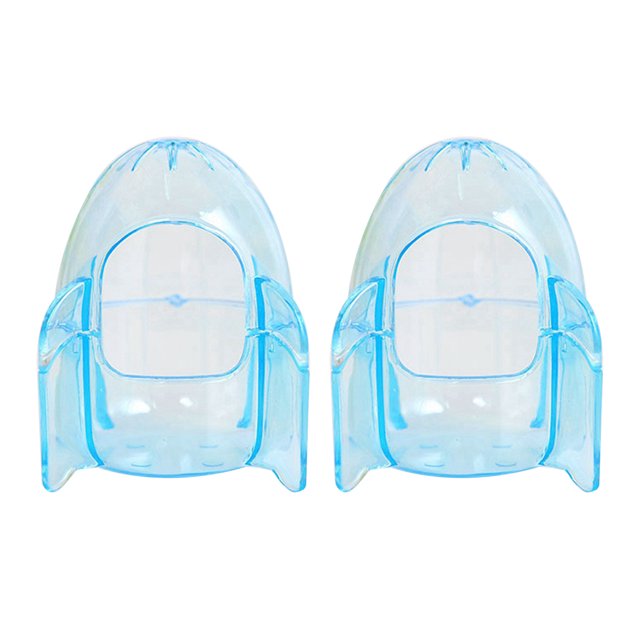 2 piezas Pequeños hámster de hámster de hámster de belleza Suministros de belleza (color aleatorio)