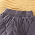 thumbnail image 3 of Usaibhir Toddler Boys Girls Sweatpants Elastic Waist Soft Winter Warm Jogger Pants for 2-8 Years, 3 of 7