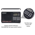 thumbnail image 3 of Altavoz Radio MP3 Digital Btafrte AM FM SW 21 Banda Completa Linterna LED Compatible Con Tarjeta TF, 3 of 9