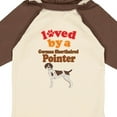 thumbnail image 4 of Inktastic German Shorthaired Pointer Owner Girls Long Sleeve Baby Bodysuit, 4 of 5