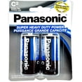 thumbnail image 2 of 4 Pcs Piles Panasonic Taille C Super Robustes Puissance Zinc Carbone, 2 of 3