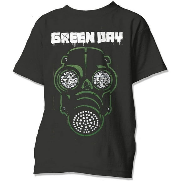 Green Day Unisex T-Shirt Green Mask (Small)