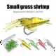 thumbnail image 4 of Cebo Artificial Luminoso de Camarón, Simulación de Camarón Suave con Anzuelos, Señuelo de Carpa para Aparejos de Pesca, Señuelo de Carpa D, 4 of 5